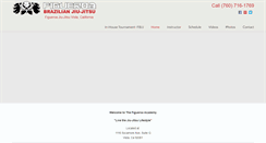 Desktop Screenshot of figueroajiujitsu.com